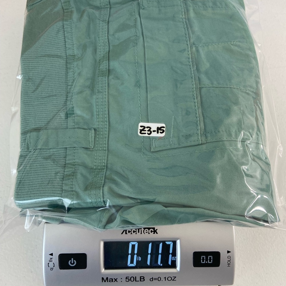 Gloria Vanderbilt women’s green soft waistband tie cinched hem capri pants 10 - Picture 9 of 9